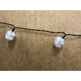 Snowball Solar String Lights